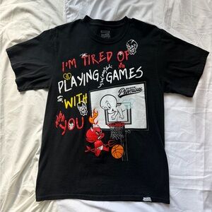 Broken promises, Collab Graphic T-Shirt by Another Enemy